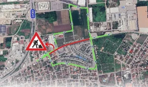 Başiskele Karamürsel Caddesi araç trafiğine kapatılıyor