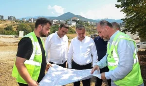 Başkan Büyükakın’dan yerinde inceleme