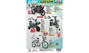 A101’de Motosiklet Fırsatı