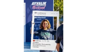 Ayvalık’ta Koşu Heyecanına Bu Kez Çocuklar Renk Kattı
