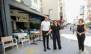 Bostanlı Cemal Bülbül Sokak’ta dönüşüm sürüyor
