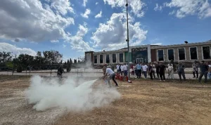 Büyükşehir’den eğitim ve tahliye tatbikatı