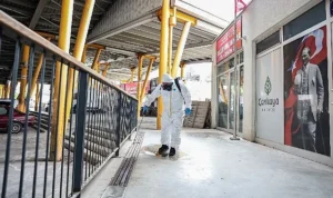Çankaya’nın pazarlarında hijyen mesaisi