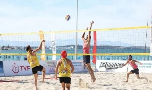 Çeşme’de Uluslararası Grand Slam Plaj Voleybolu heyecanı yaşandı