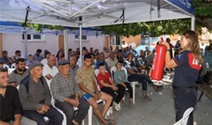 İzmir’in kırsal mahalleleri yangına karşı güçleniyor