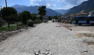 Kemer’de altyapı çalışmaları