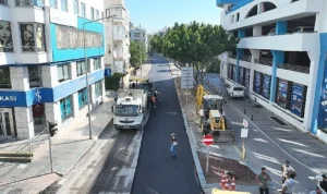 Şehit Binbaşı Cengiz Toytunç Caddesi’nin asfaltı yenilendi