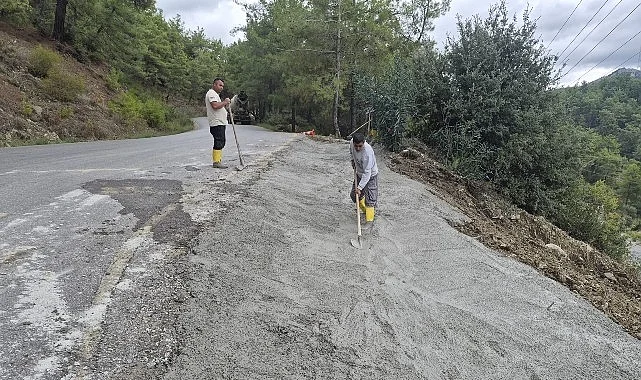 Çıralı’da altyapı çalışmaları