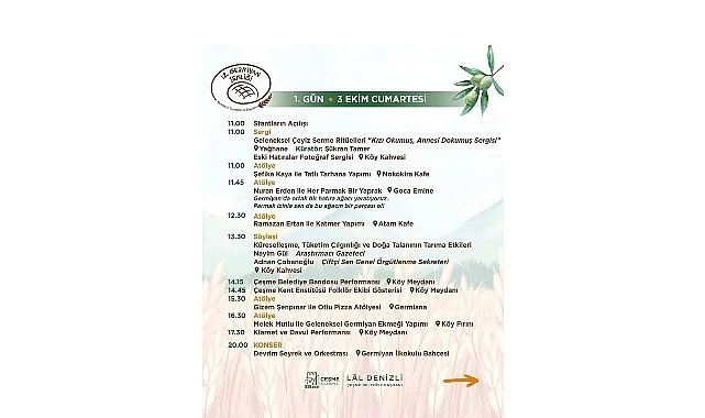 Germiyan’ın Kültürü, Lezzetleri ve Hafızası Bu Şenlikte Buluşuyor