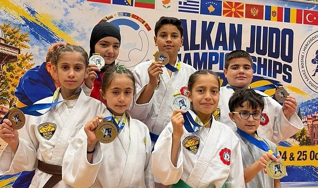Milli Judocularımızdan Balkan Şampiyonası’nda 7 Madalya